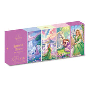 Reverie Unicorn Utopia 4 x 99pc Mini Jigsaw Puzzle Set