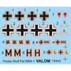 Valom 14443 1/144 Focke-Wulf Fw 189A-1 Uhu