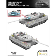 Vespid Models 720014 1/72 Leopard 2A7 German Main Battle Tank