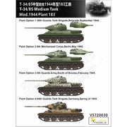Vespid Models 720030 1/72 T-34/85 Model 1944 Plant N. 183