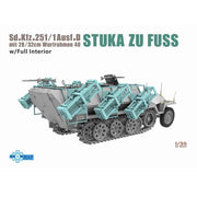 Vespid Models SP-8004 1/35 Sd.Kfz.251/1 Ausf.D mit 28/32cm Wurfrahmen 40 Stuka Zu Fuss with Full Interior