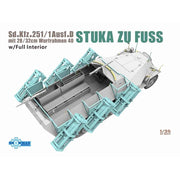 Vespid Models SP-8004 1/35 Sd.Kfz.251/1 Ausf.D mit 28/32cm Wurfrahmen 40 Stuka Zu Fuss with Full Interior