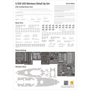 Very Fire VF350013 1/350 USS Montana Detail Up Set For VF350913