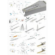 Very Fire BELBV350902UP 1/350 IJN Yamato Detail Up Set