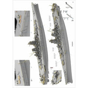 Very Fire BELBV350902UP 1/350 IJN Yamato Detail Up Set