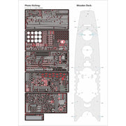 Very Fire BELBV350902UP 1/350 IJN Yamato Detail Up Set