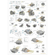 Very Fire BELBV350902UP 1/350 IJN Yamato Detail Up Set