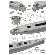 Very Fire BELBV350902UP 1/350 IJN Yamato Detail Up Set