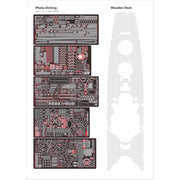 Very Fire BELBV350903UP 1/350 IJN Musashi Detail Up Set