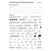 Very Fire BELBV350904UP 1/350 IJN Takao Detail Up Set