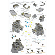 Very Fire BELBV350904UP 1/350 IJN Takao Detail Up Set