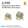 Very Fire VFDKM04 1/350 Kriegsmarine Deck Winch and Windlass
