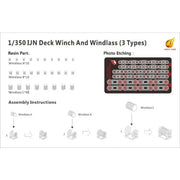 Very Fire VFIJN07 1/350 IJN Deck Winch and Windlass