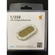 Very Fire VFUSS13 1/350 USS Life Ellipse Rafts