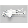 JC Wings VG2VGX001 1/200 Virgin Galactic Scaled Composites 348 White Knight II N348MS (Old Livery)