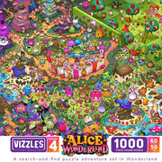 Vizzles Alice In Wonderland 1000pc Jigsaw Puzzle