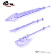 VLOCKer's VL-22630 Nexate Weapons Set 01 Clear Blue Ver.