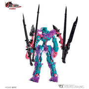 VLOCKer's VL-22660 Nexate Prime V-Raid Green/Clear Purple Ver. Plastic Model Kit