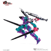 VLOCKer's VL-22660 Nexate Prime V-Raid Green/Clear Purple Ver. Plastic Model Kit