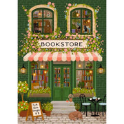 Villager Emerald Bookstore 1000pc Jigsaw Puzzle
