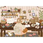 Villager Grandma Hobbies 1000pc Jigsaw Puzzle