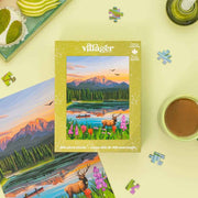 Villager Jasper Flowers 500pc Jigsaw Puzzle 628774337100