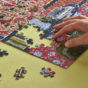 WerkShoppe W-10050BX Books with Flowers 500pc Jigsaw Puzzle