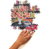 WerkShoppe W-10050BX Books with Flowers 500pc Jigsaw Puzzle