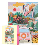 WerkShoppe W-10071 Road Trip Slip Box 1000pc Jigsaw Puzzle