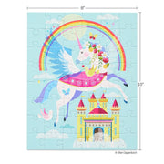 WerkShoppe W-10204 Rainbow Unicorn 48pc Snax Jigsaw Puzzle