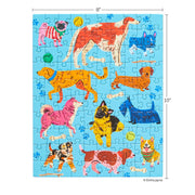 WerkShoppe W-10214 Pooches Playtime 100pc Snax Jigsaw Puzzle