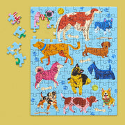 WerkShoppe W-10214 Pooches Playtime 100pc Snax Jigsaw Puzzle