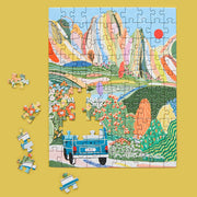 WerkShoppe W-10223 Day Tripping 100pc Snax Jigsaw Puzzle