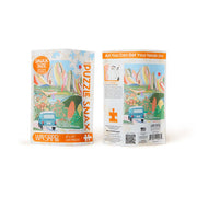 WerkShoppe W-10223 Day Tripping 100pc Snax Jigsaw Puzzle