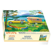 WerkShoppe W-10282BX Happy Camper 1000pc Jigsaw Puzzle