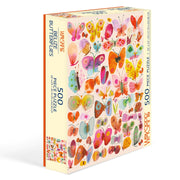 WerkShoppe W-10285BX Belize Butterflies 500pc Jigsaw Puzzle