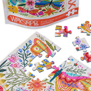 Werkshoppe W-10357 Butterfly Floral 100pc Snax Jigsaw Puzzle