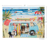 WerkShoppe Doggie Surf School-Slip Box 1000pc Jigsaw Puzzle