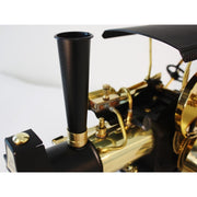 Wilesco 0366 D366 Steam Roller (Black/Brass)