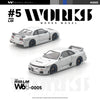 Works Model 1/64 R333 LM Silver
