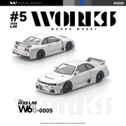 Works Model 1/64 R333 LM Silver