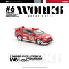 Works Model 1/64 Mitsubishi Lancer Evolution VI Tommi Makinen 2001 WRC Catalunya