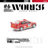 Works Model 1/64 Mitsubishi Lancer Evolution VI Tommi Makinen 2001 WRC Catalunya