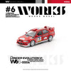 Works Model 1/64 Mitsubishi Lancer Evolution VI Tommi Makinen 2001 WRC Catalunya
