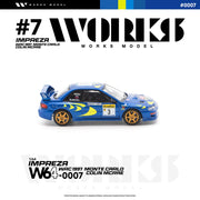 Works Model 1/64 Subaru Impreza WRC 1997 Monte Carlo Colin Mcrae