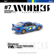 Works Model 1/64 Subaru Impreza WRC 1997 Monte Carlo Colin Mcrae
