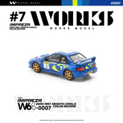 Works Model 1/64 Subaru Impreza WRC 1997 Monte Carlo Colin Mcrae