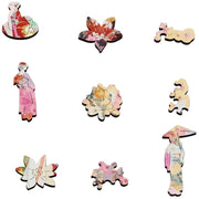 Wentworth Hanayagi-Free Form Puzzle Cut 230pc Wooden Jigsaw Puzzle