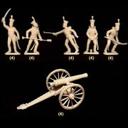 Waterloo 009 1/72 Dutch Belgian Artillery 1815