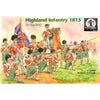 Waterloo 1815 039 1/72 Highland Scottish Infantry 1815. 4 mounted officers. 4 flag bearers and 36 infantry figures